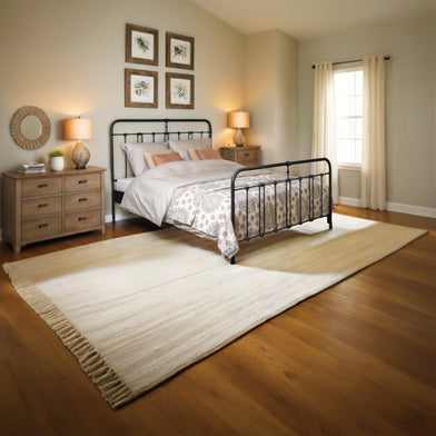 The difference between a wrought iron bed and a metal bed