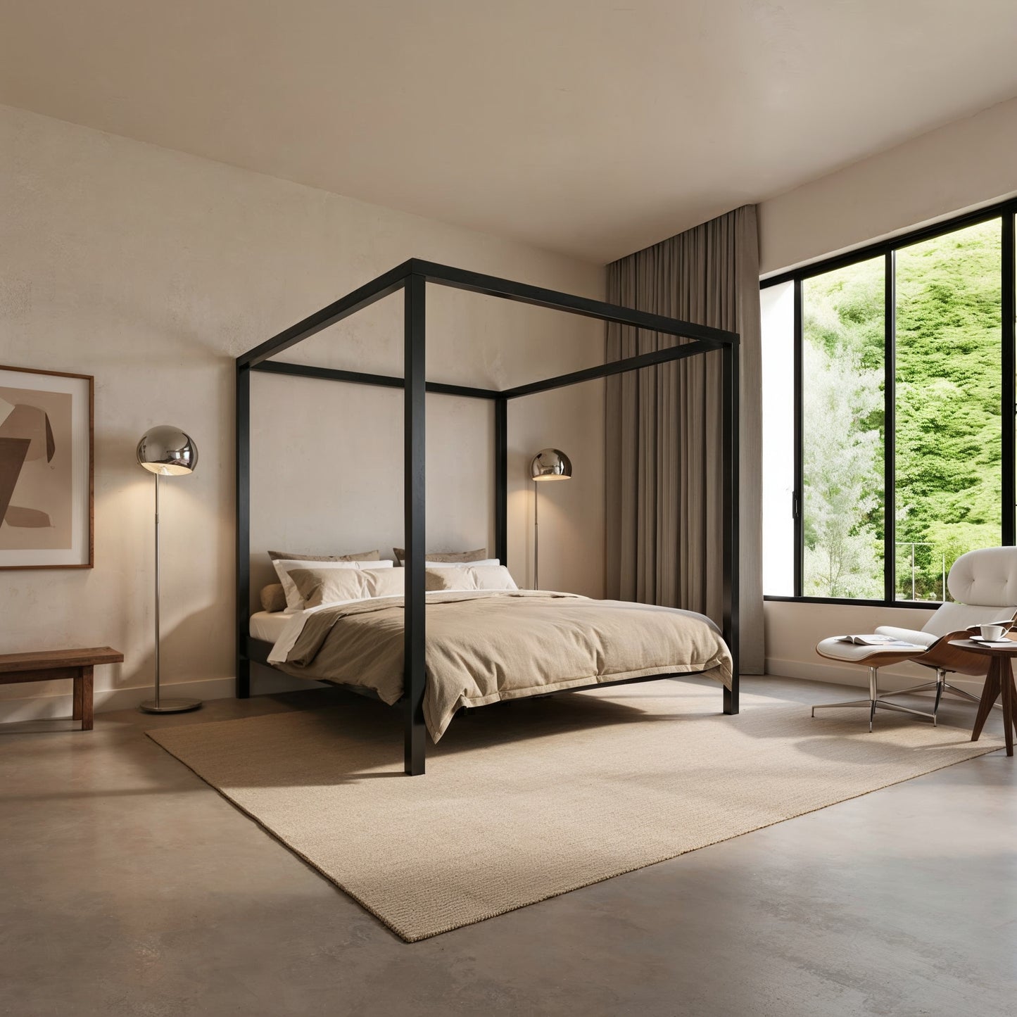 The cube without headboard